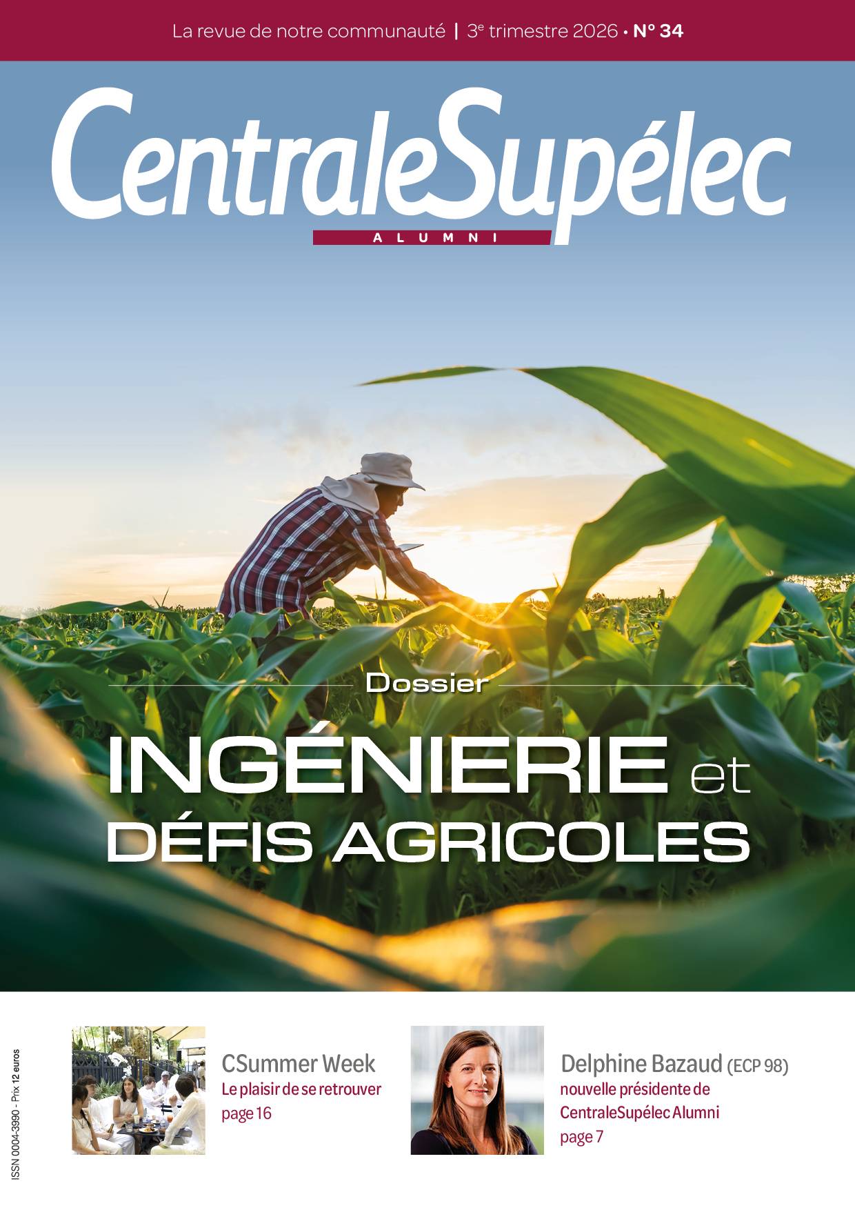 Revue n°34 – 3e trimestre 2026 | L’ingénierie face aux défis du monde agricole