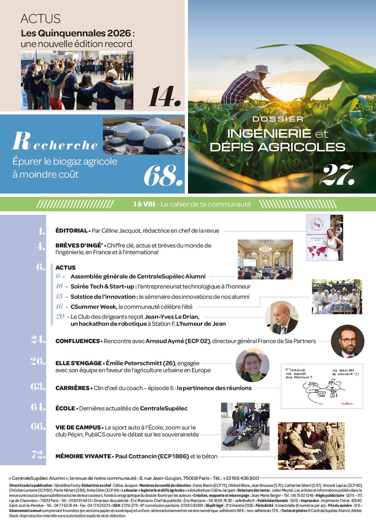 Revue n°34 – 3e trimestre 2026 | L’ingénierie face aux défis du monde agricole – Image 3
